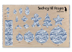 PatternPly® Transparent Blue and Gray Swirls product photo 3