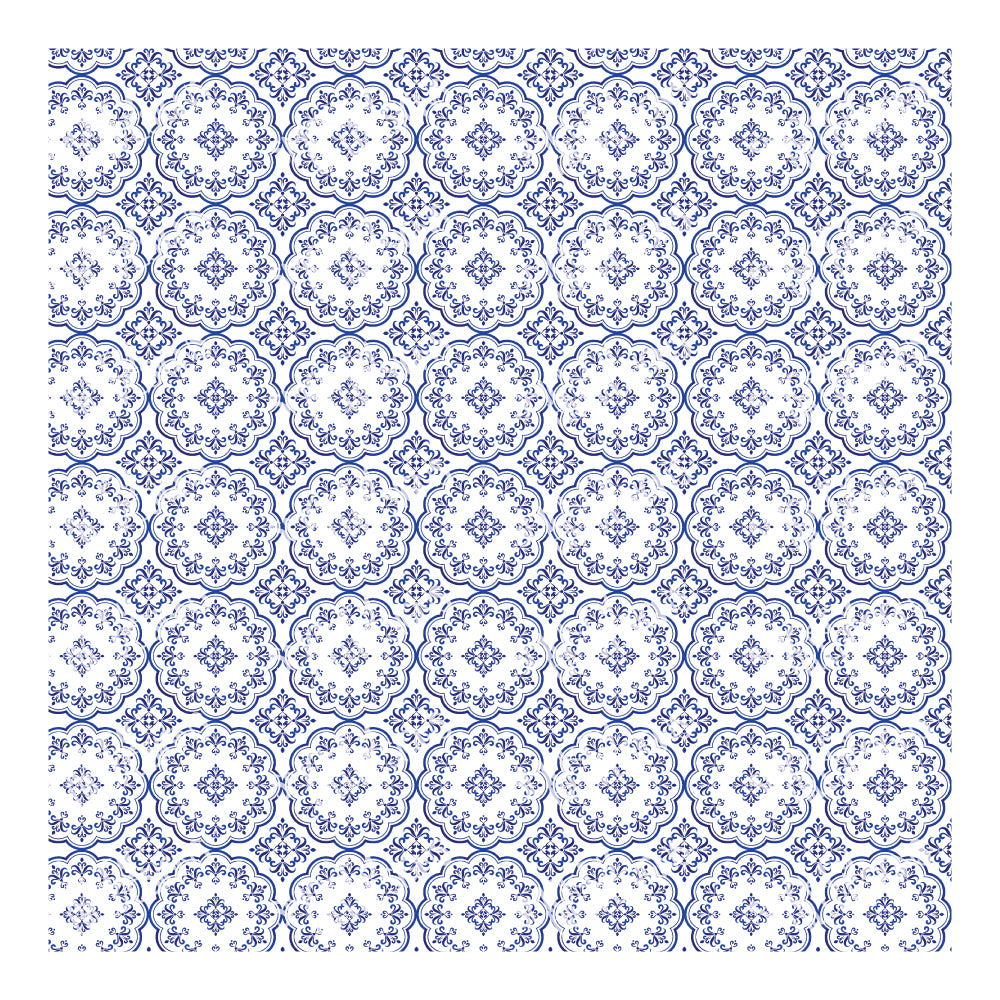 PatternPly® Scattered Micro Blue China Circles