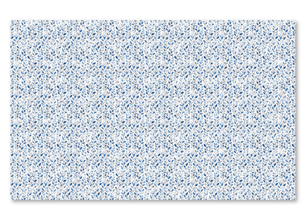 PatternPly® Scattered Blue Leaves product photo 2