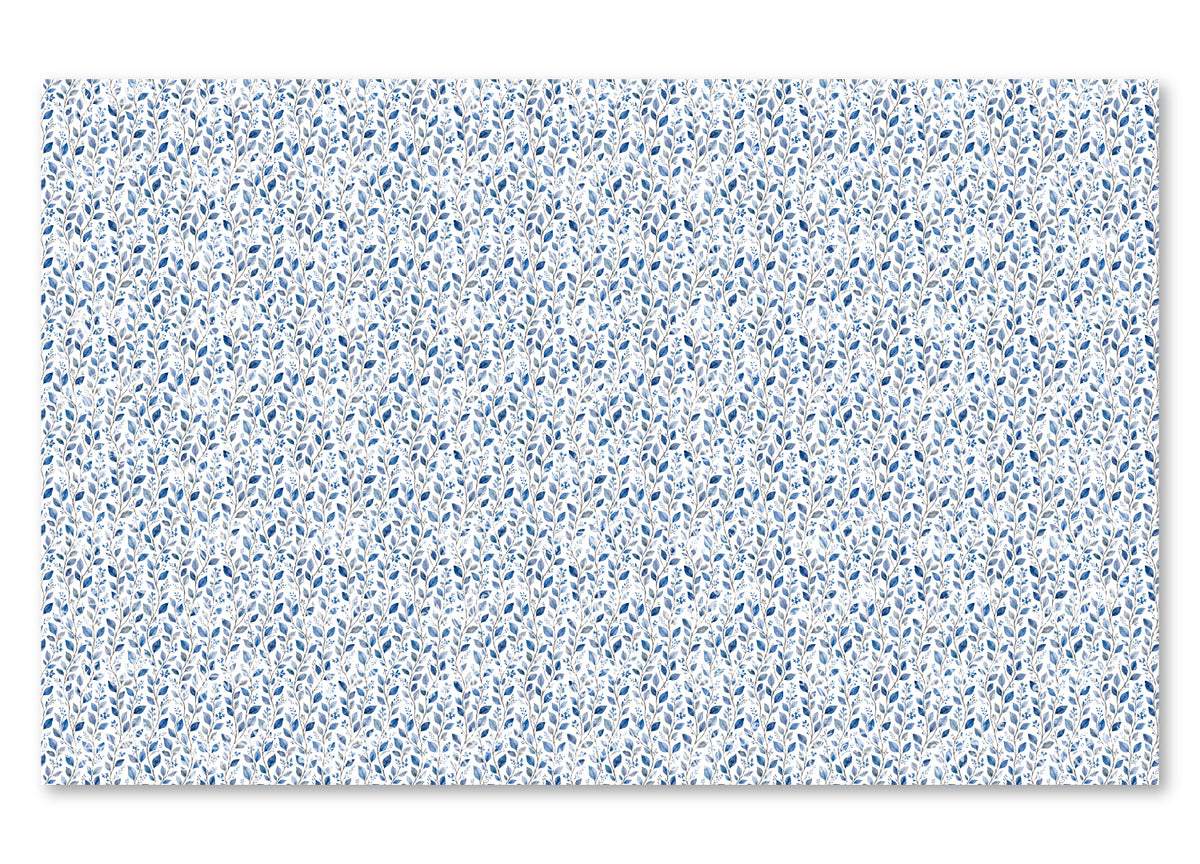 PatternPly® Scattered Blue Leaves product photo 2