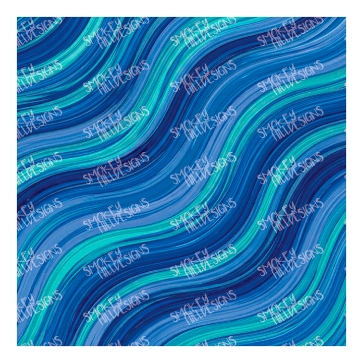 PatternPly® Full Coverage Blue Hues Color Waves