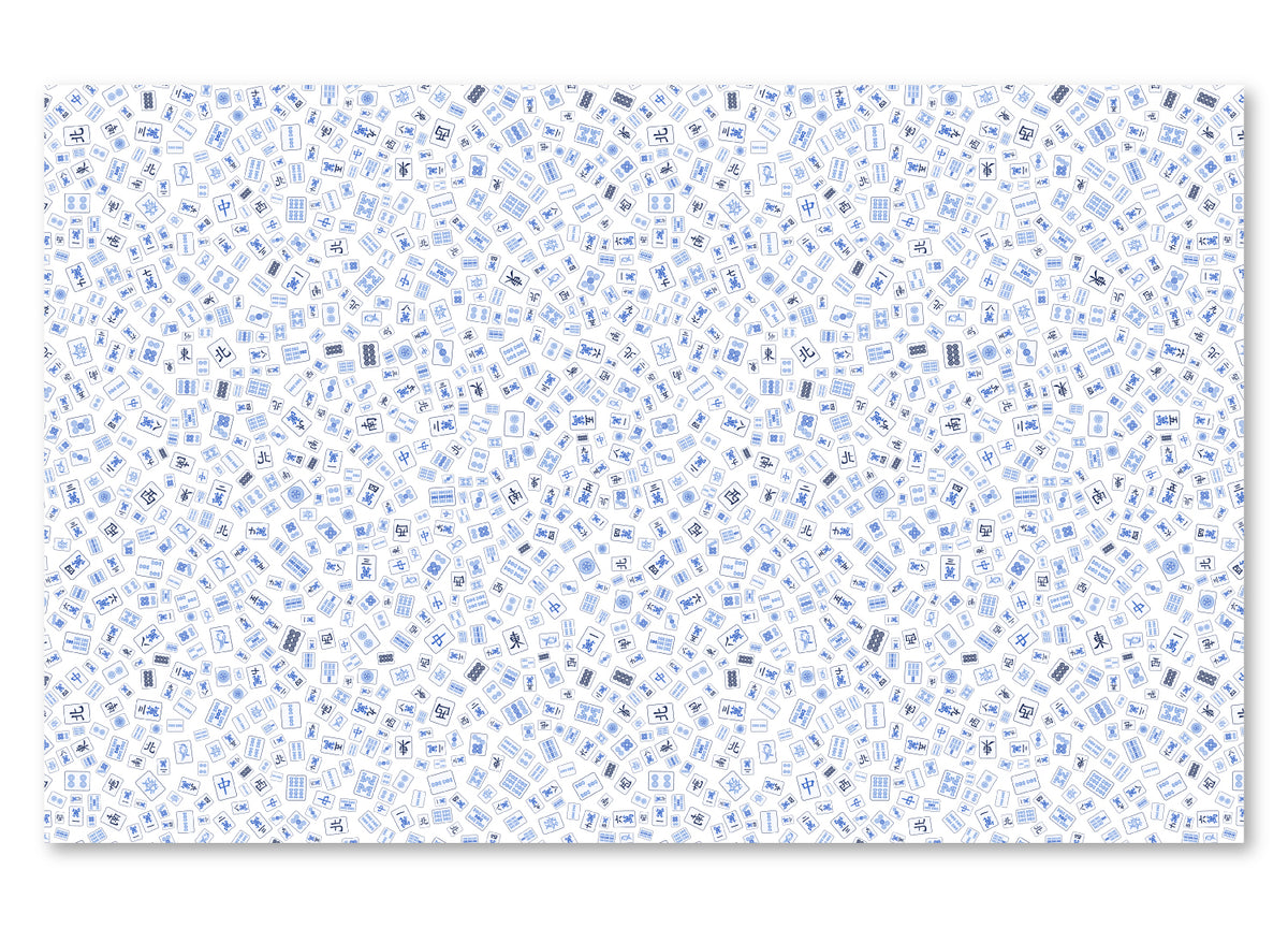 PatternPly® Scattered Blue Mahjong product photo 2