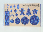 PatternPly® Transparent Blue Snowflake Watercolor product photo 3