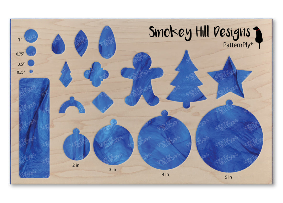 PatternPly® Full Coverage Realistic Blue Stained Glass