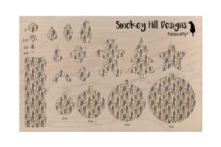 PatternPly® Naturals Bluebonnet Flowers