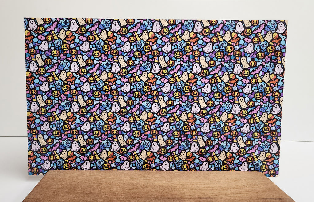 PatternPly® Full Coverage Bold Halloween Stained Glass product photo 3