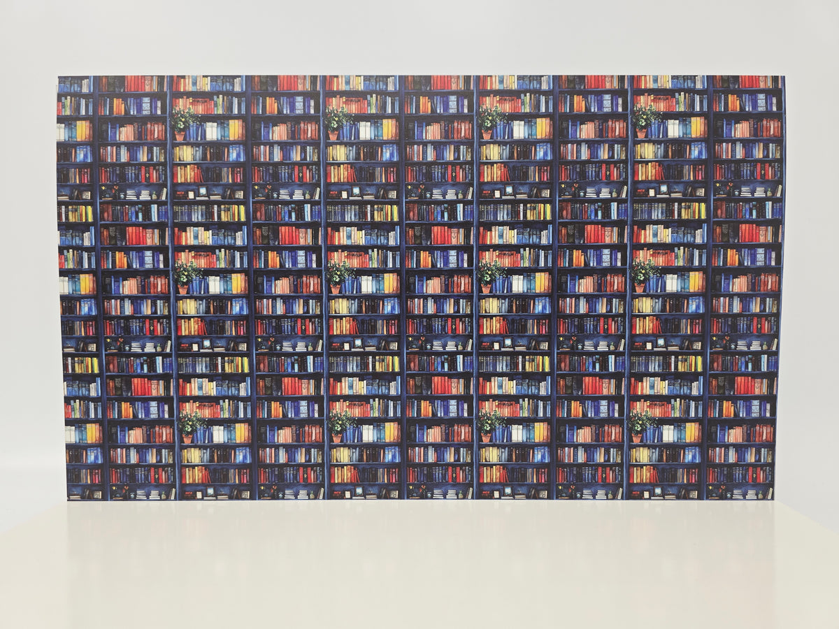 PatternPly® Full Coverage Bookshelves And House Plants product photo 2