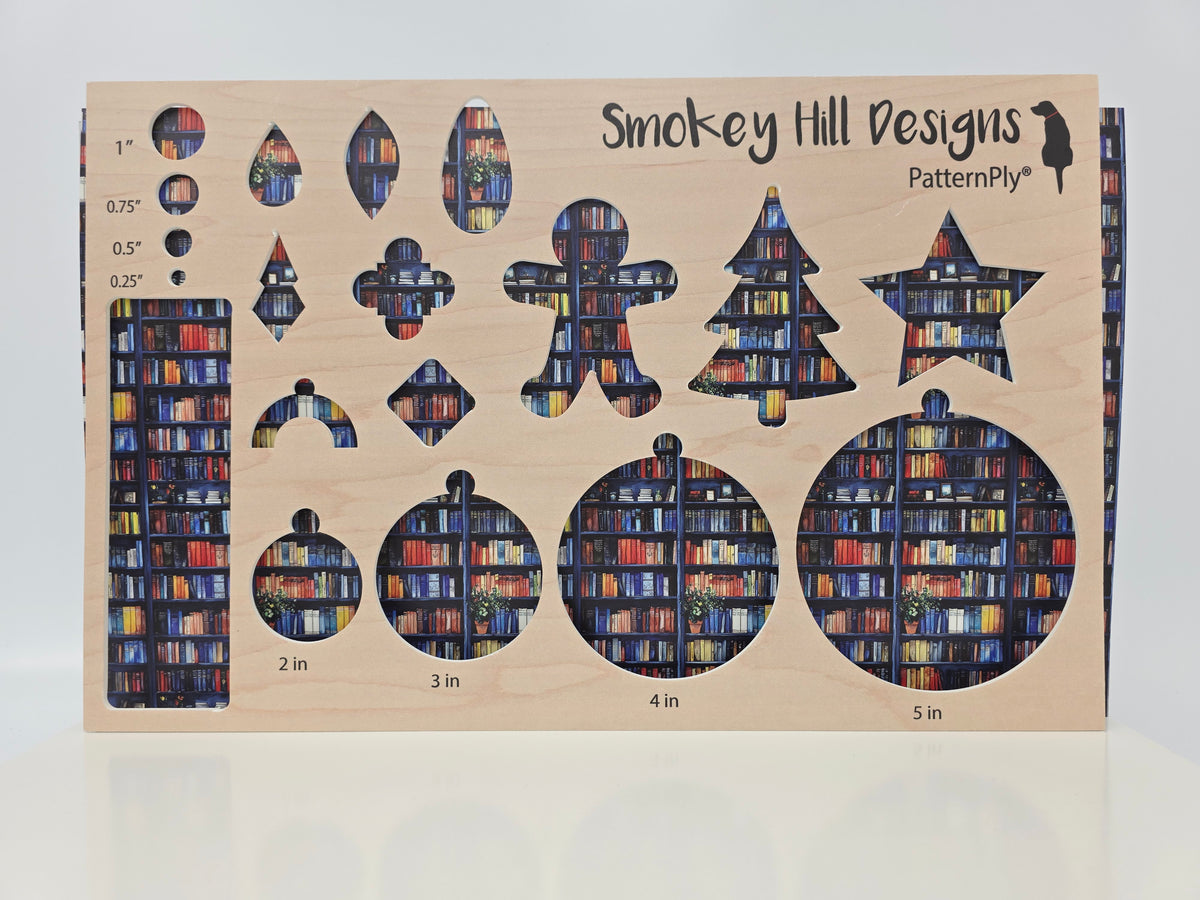 PatternPly® Full Coverage Bookshelves And House Plants product photo 3