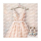 PatternPly® Transparent Bridal Series Volume 2 Bridal 9 art scene artwork