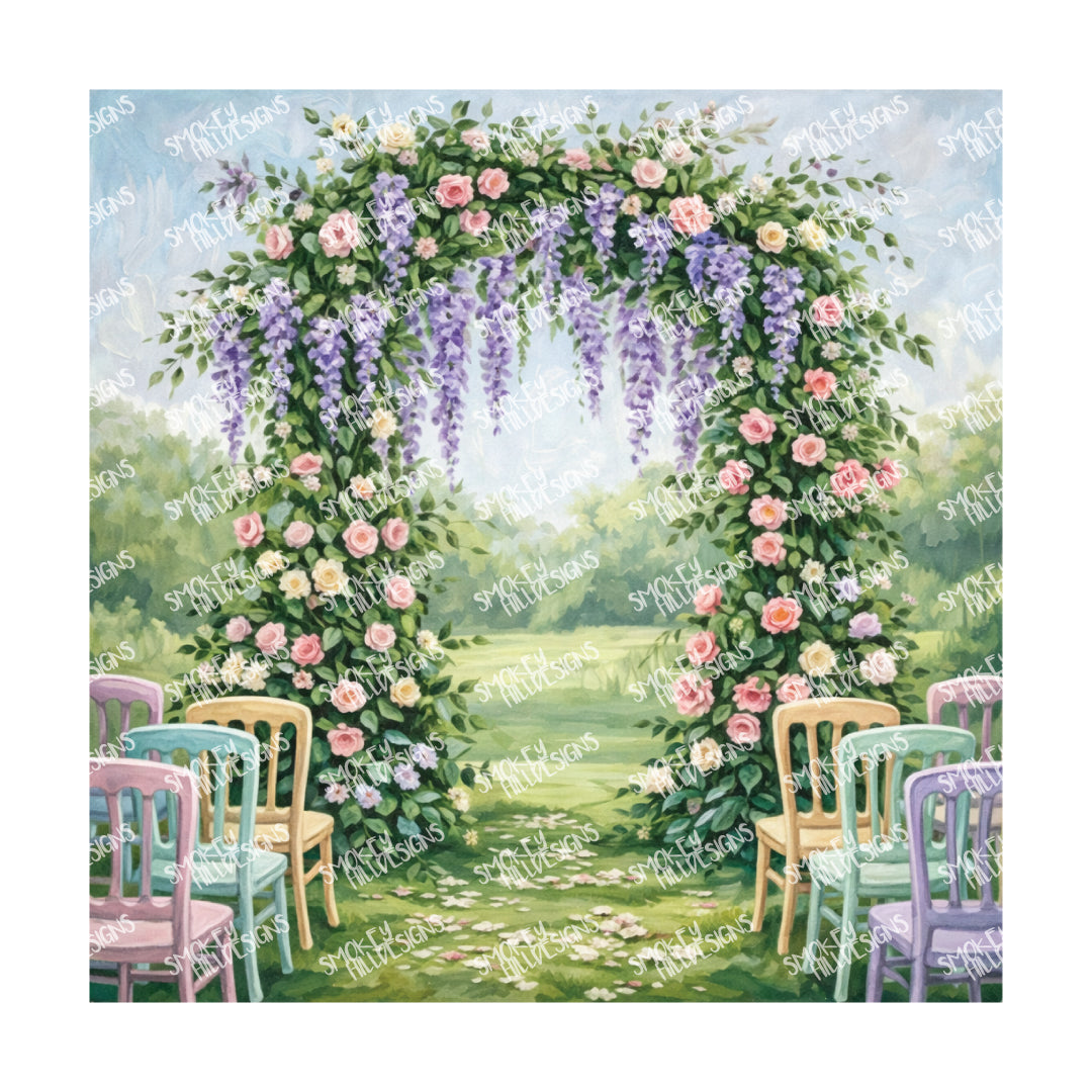 PatternPly® Transparent Bridal Series Volume 2 Bridal 7 art scene artwork