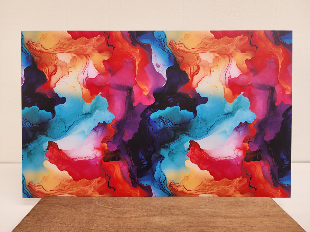 PatternPly® Full Coverage Bright Flow sheet showing the pattern