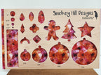 PatternPly® Full Coverage Bright Orange and Pink Floral product photo 2