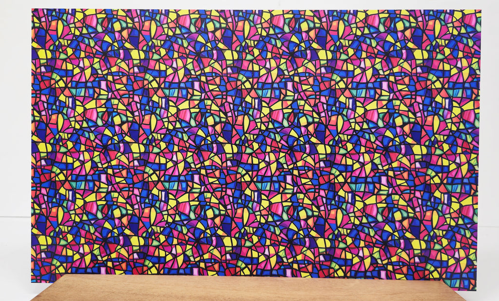 PatternPly® Full Coverage Bright Stained Glass product photo 3
