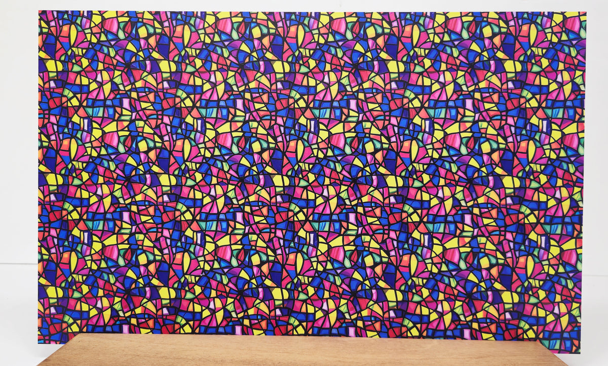 PatternPly® Full Coverage Bright Stained Glass product photo 3