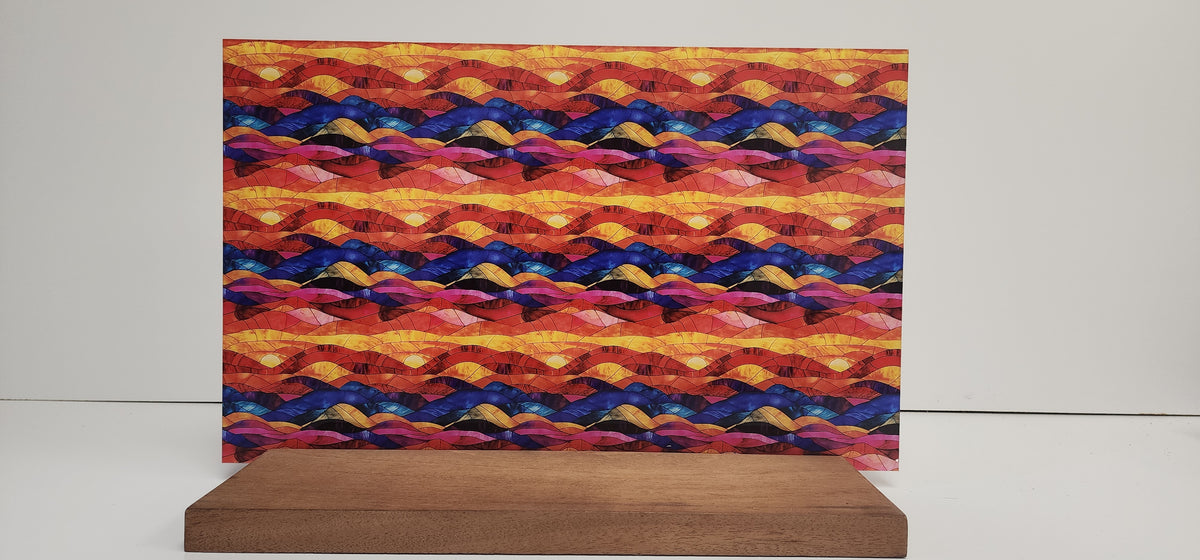 PatternPly® Full Coverage Bright Sunrise Stained Glass product photo 3