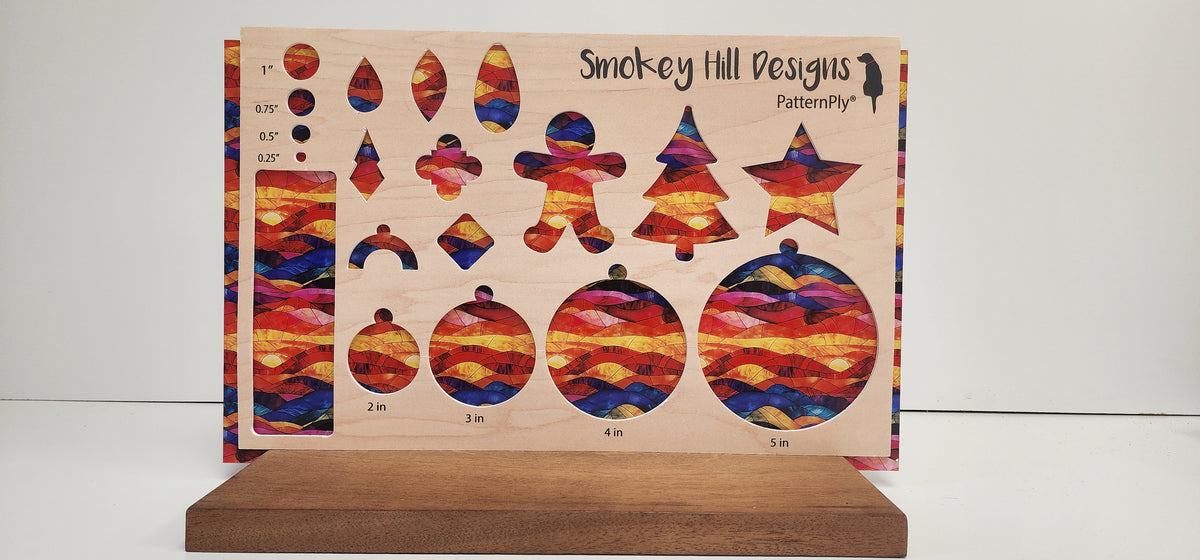 PatternPly® Full Coverage Bright Sunrise Stained Glass product photo 2