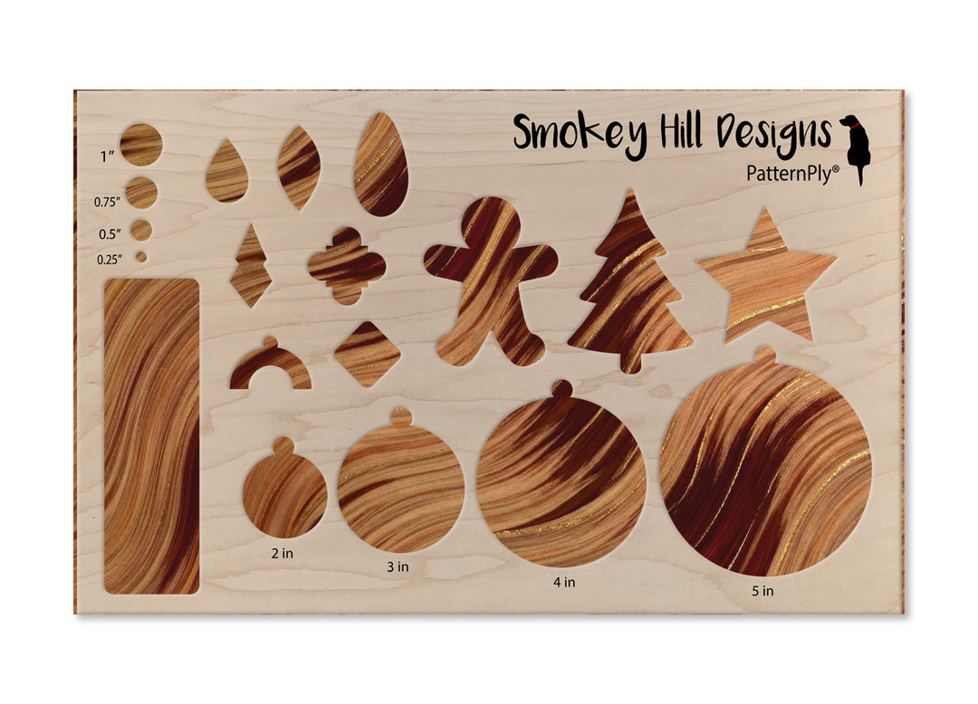 PatternPly® Full Coverage Brown and Tan Color Waves