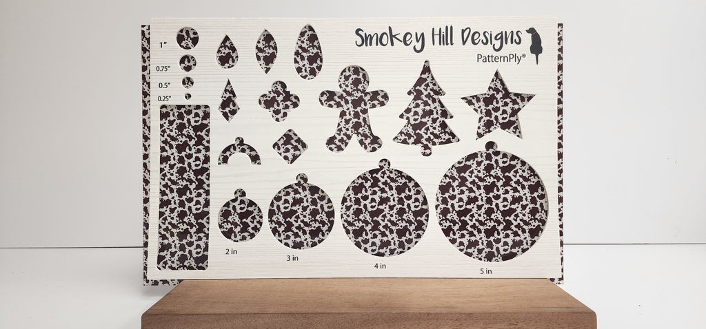 PatternPly® Full Coverage Brown Cow Spots product photo 2