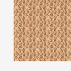 PatternPly® Naturals Brown Leaves sheet showing the pattern