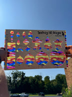 PatternPly® Transparent Bright Sunrise Stained Glass product photo 2