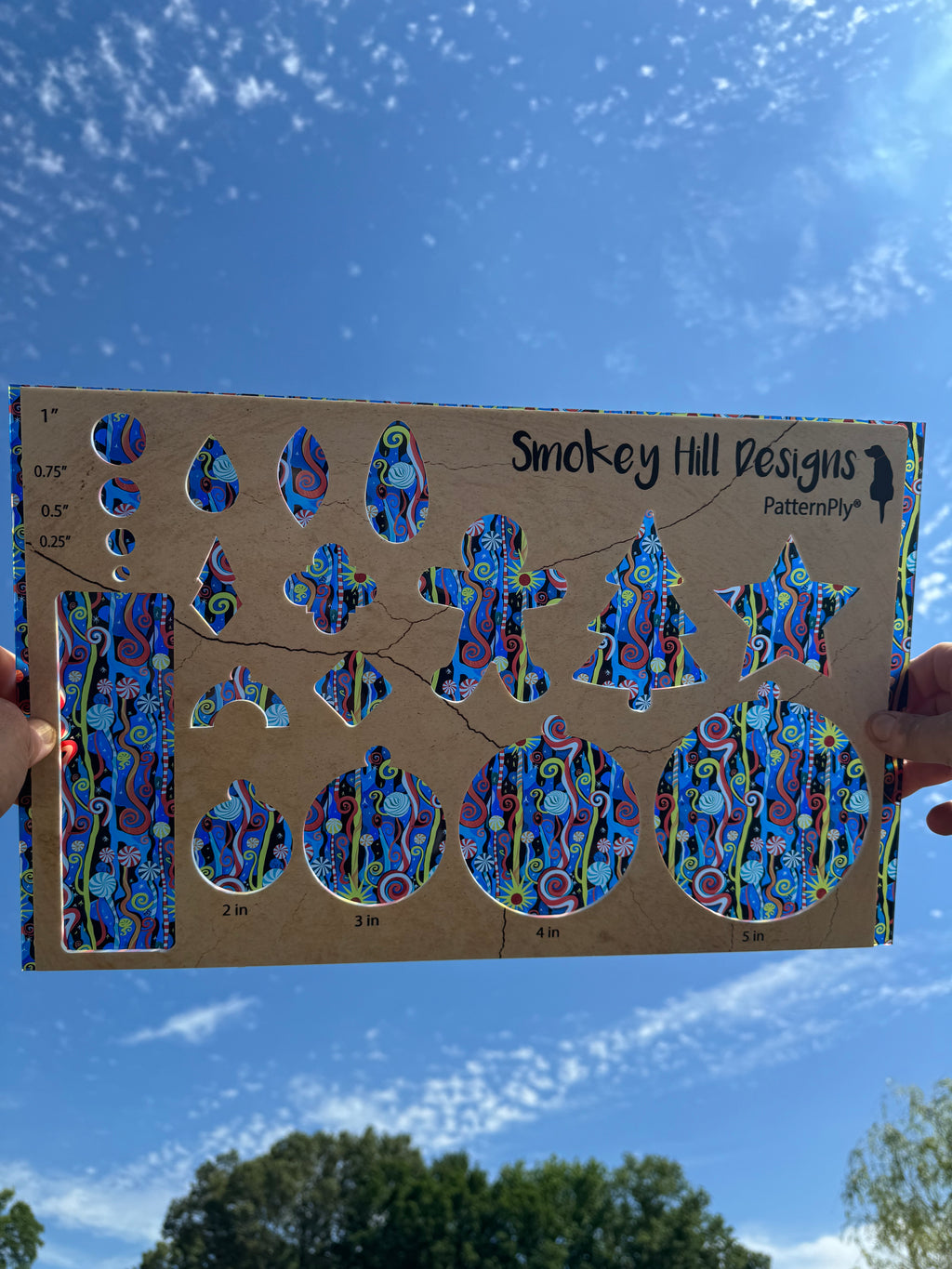 PatternPly® Transparent Wacky Christmas product photo 2