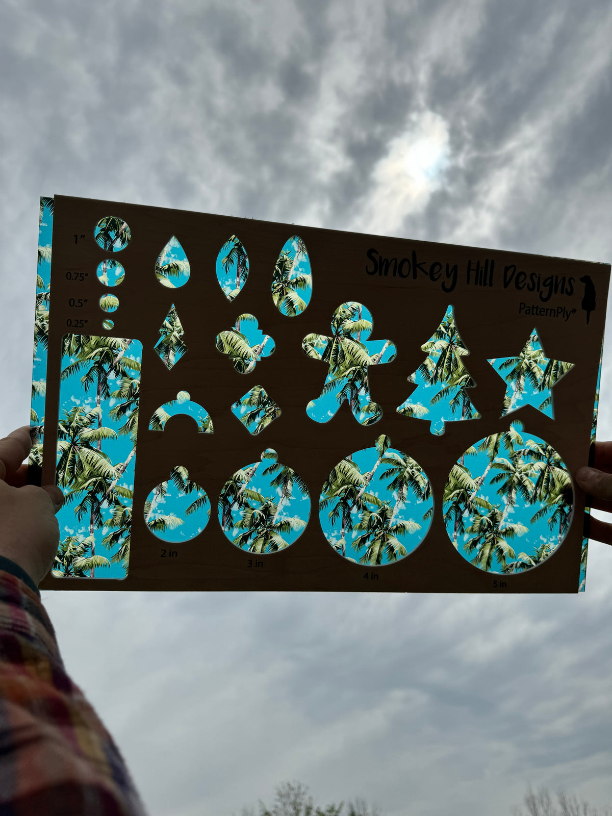 PatternPly® Transparent Palm Trees and Sky product photo 2