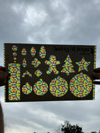 PatternPly® Transparent Mini Rainbow Puzzle product photo 2