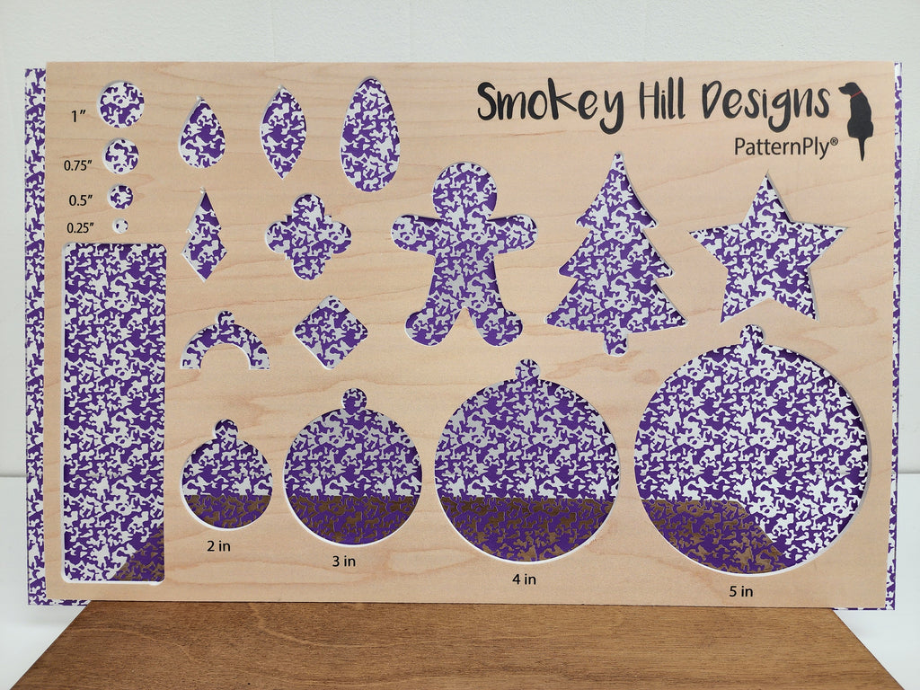 PatternPly® Scattered Camouflage PURPLE product photo 2