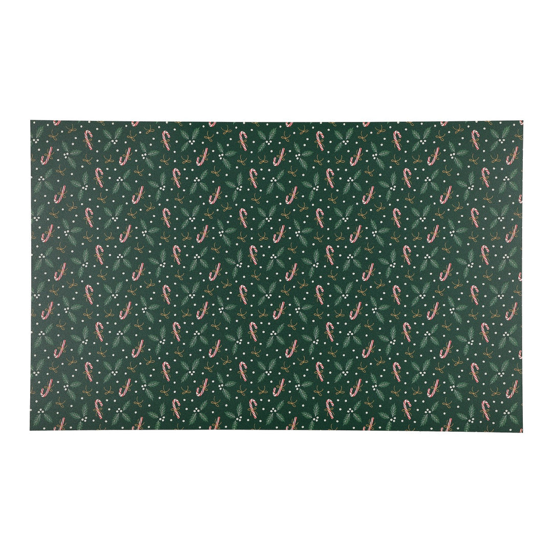 PatternPly® Full Coverage Candy Cane Holly