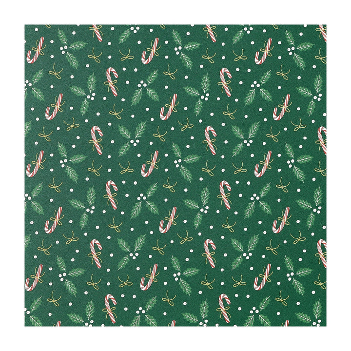 PatternPly® Transparent Candy Cane Holly