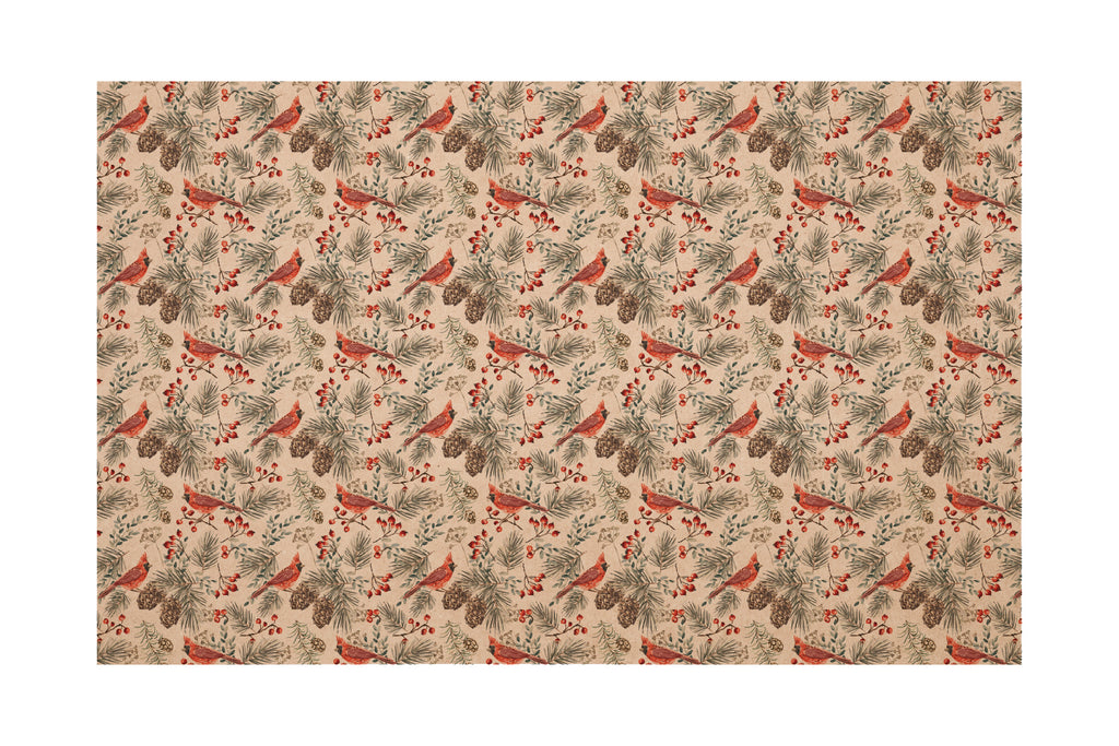PatternPly® Naturals Cardinal And Pinecones product photo 2