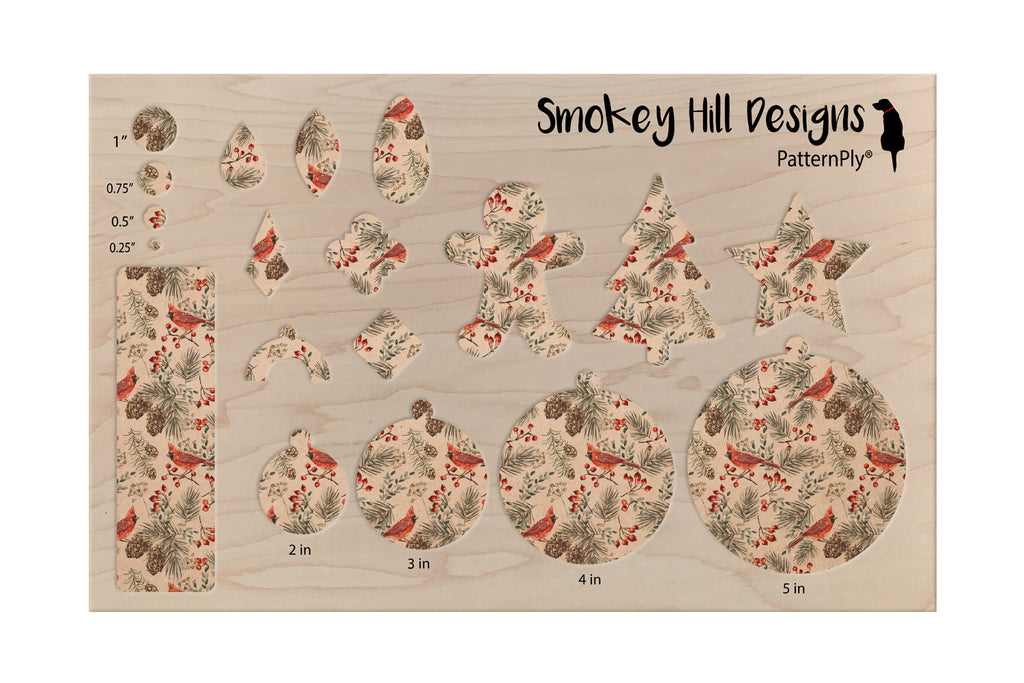 PatternPly® Naturals Cardinal And Pinecones product photo 3