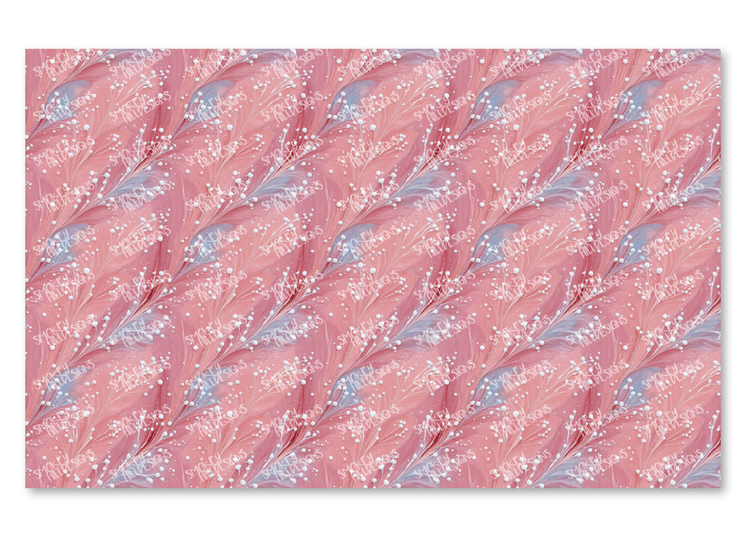 PatternPly® Transparent Carnation Swirl