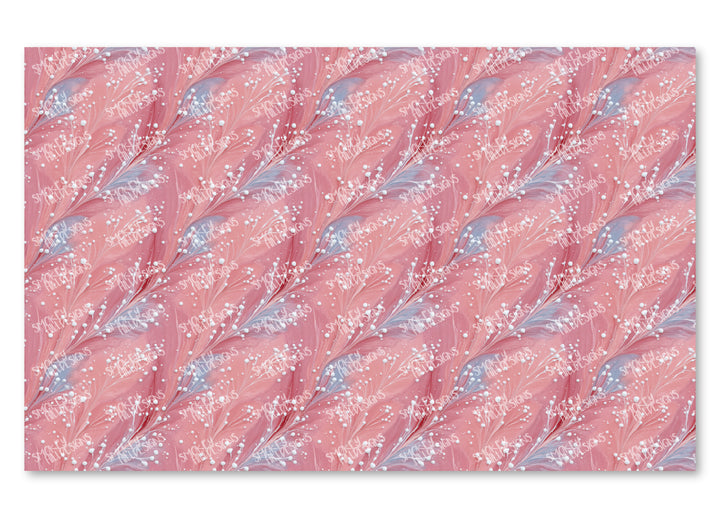 PatternPly® Transparent Carnation Swirl