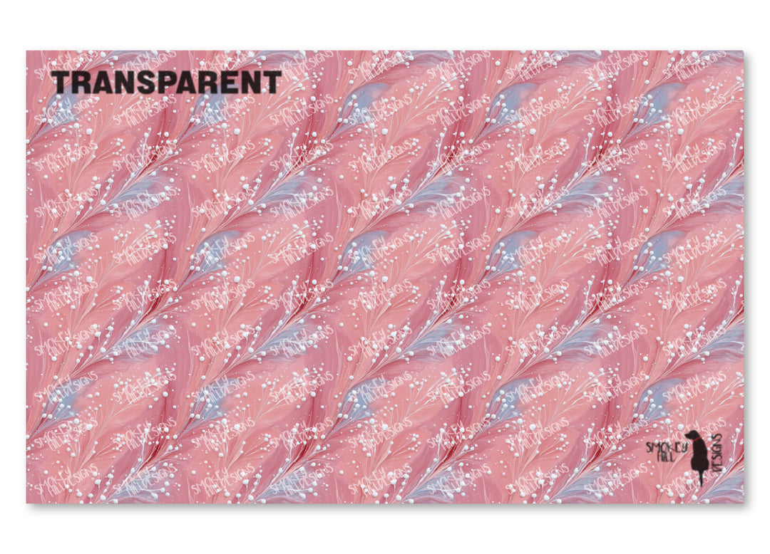 PatternPly® Transparent Carnation Swirl