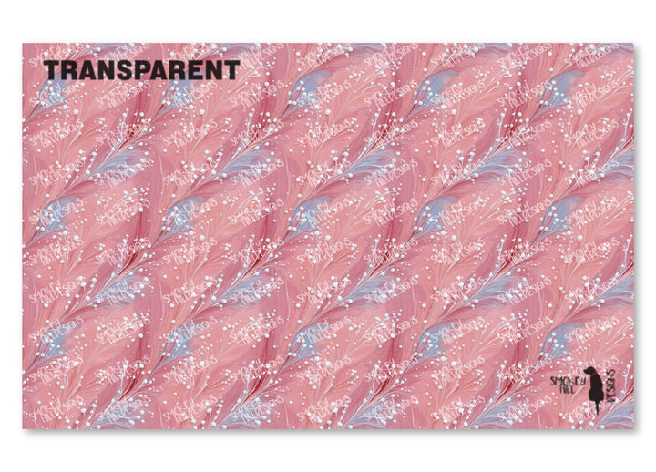PatternPly® Transparent Carnation Swirl