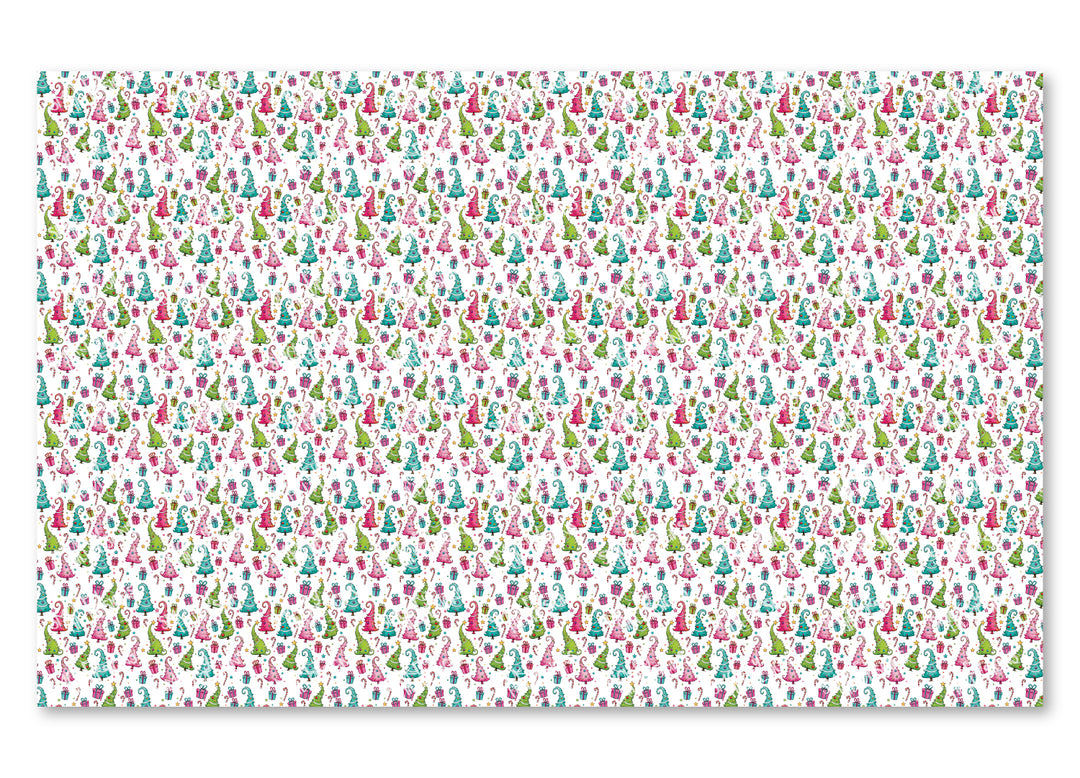 PatternPly® Scattered Cartoon Christmas Trees