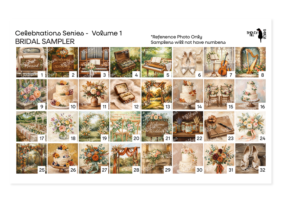 PatternPly® Transparent Celebrations Volume 1 Bridal Sampler