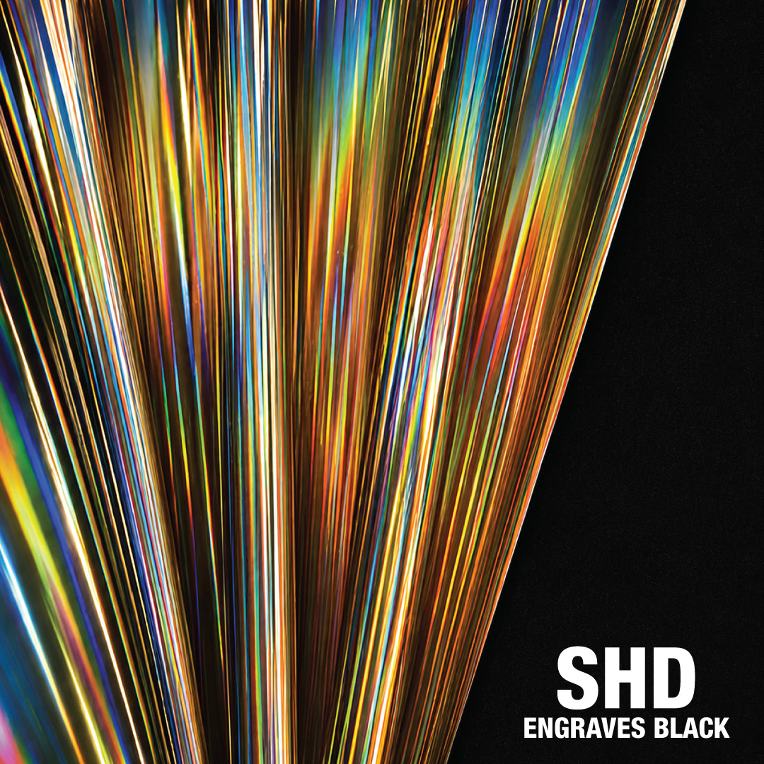 Gold Holographic SmokeHide™ Leatherette