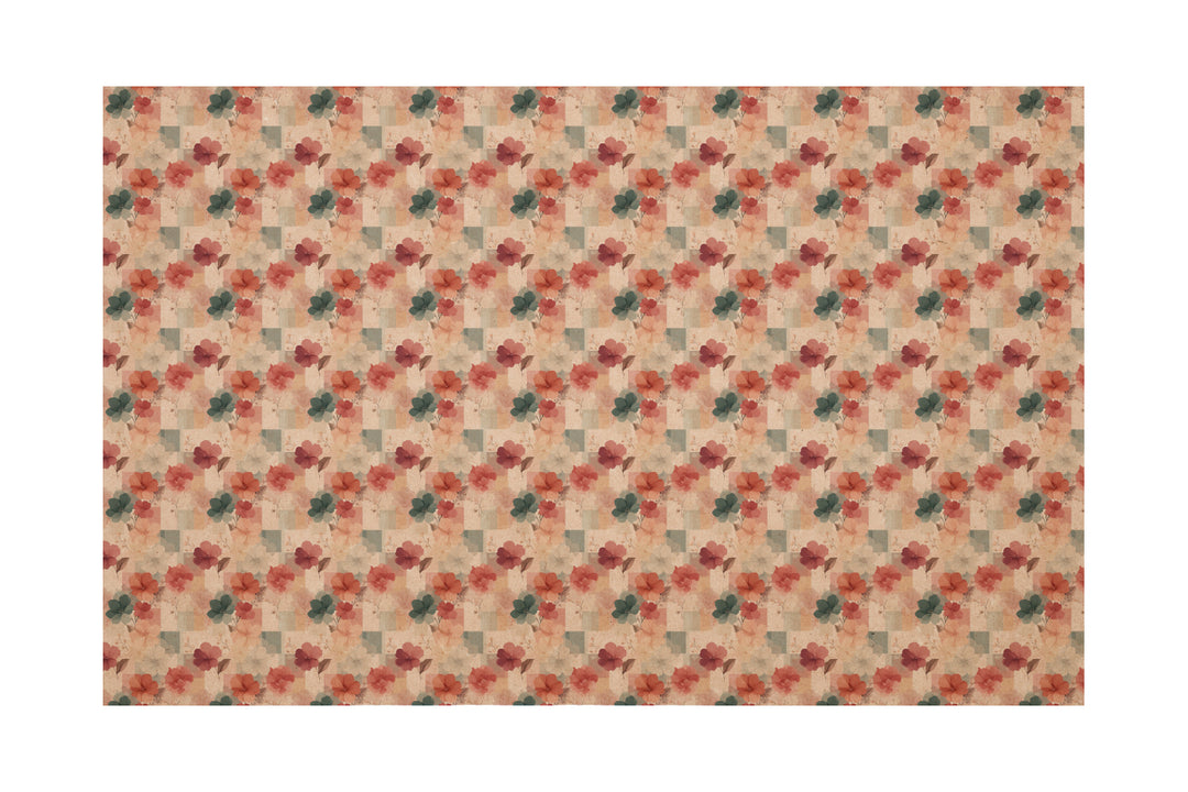 PatternPly® Naturals Checkered Floral