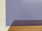 PatternPly® Scattered Micro Checkerboard BLUE sheet showing the pattern