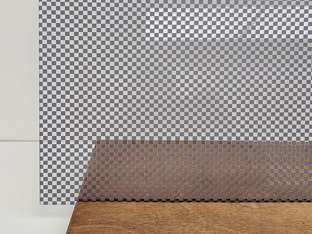 PatternPly® Scattered Micro Checkerboard GRAY sheet showing the pattern