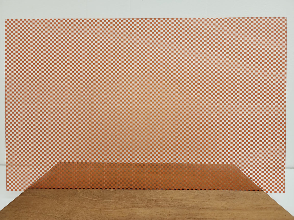 PatternPly® Scattered Micro Checkerboard ORANGE product photo 3