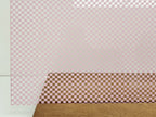 PatternPly® Scattered Micro Checkerboard LIGHT PINK sheet showing the pattern