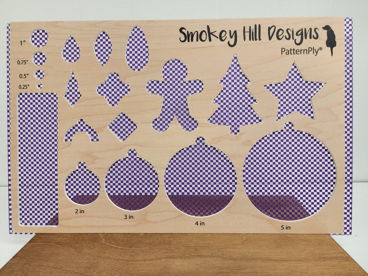 PatternPly® Scattered Micro Checkerboard PURPLE product photo 2