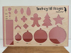PatternPly® Scattered Micro Checkerboard RED product photo 2