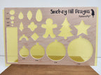 PatternPly® Scattered Micro Checkerboard YELLOW product photo 2