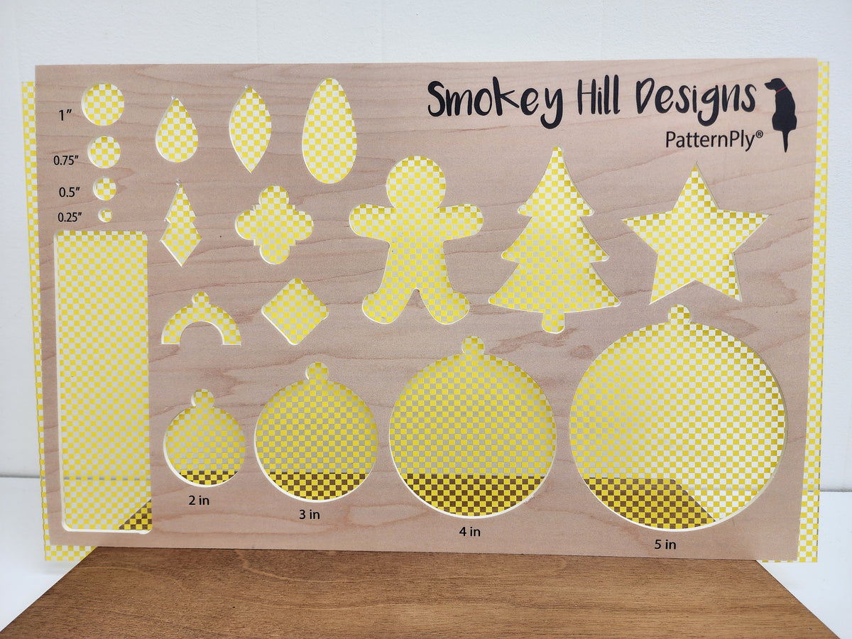 PatternPly® Scattered Micro Checkerboard YELLOW product photo 2