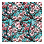 PatternPly® Full Coverage Cherry Blossoms Stained Glass sheet showing the pattern