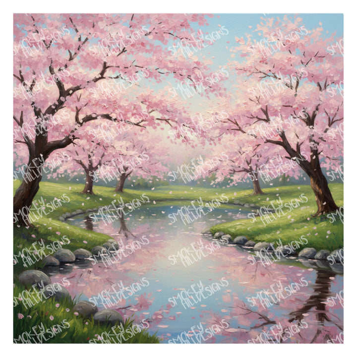 PatternPly® Transparent Cherry Blossoms
